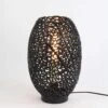 Lisbon Small Matt Black Table Lamp