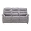Celebrity Hollingwell Pebble Grey Fabric 3 Seater Split Fixed Sofa