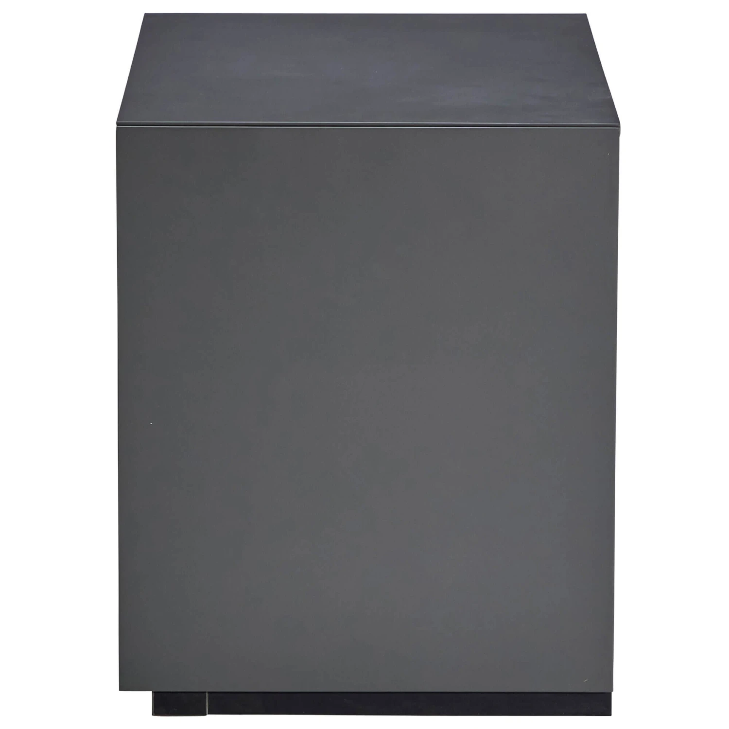 Kassia Matte Graphite And Grey Nightstand 4 Kassia Matte Graphite And Grey Nightstand - Image 4