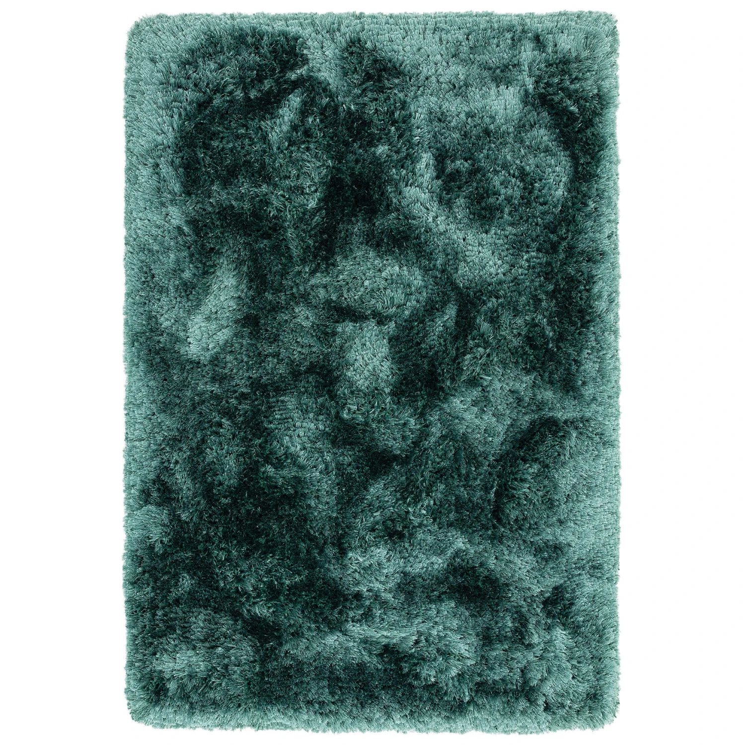 Plush Shaggy Petrol 120cm X 170cm Rug 1 Plush Shaggy Petrol 120cm X 170cm Rug