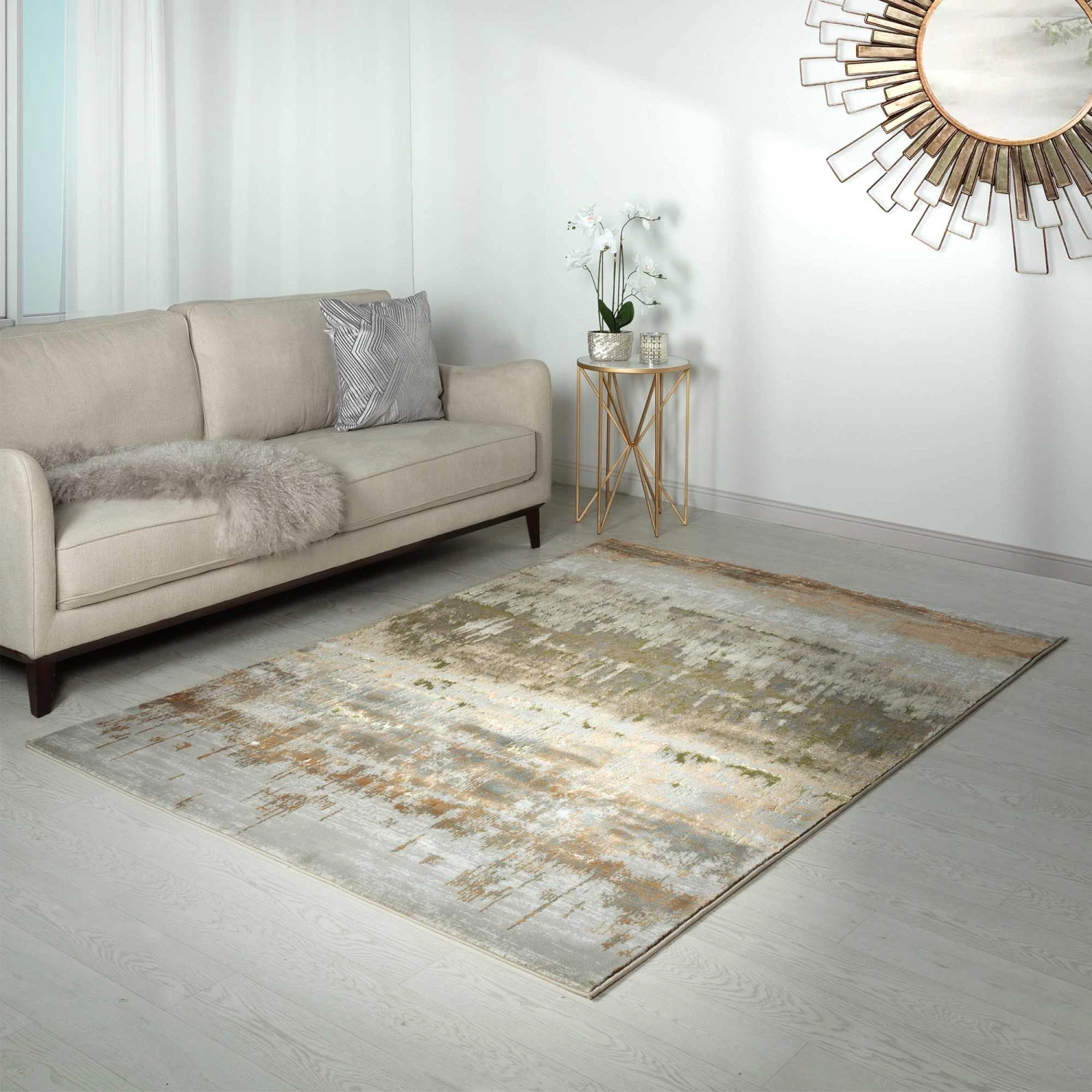 Aurora Dune 160cm X 230cm Abstract Pattern Rug 2 Aurora Dune 160cm X 230cm Abstract Pattern Rug - Image 2