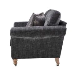 Carolina Grey Chenille Fabric 3 Seater Sofa -Housing Units Furniture Store 1fe51f9236b4dd5bf186bd571abecc4a