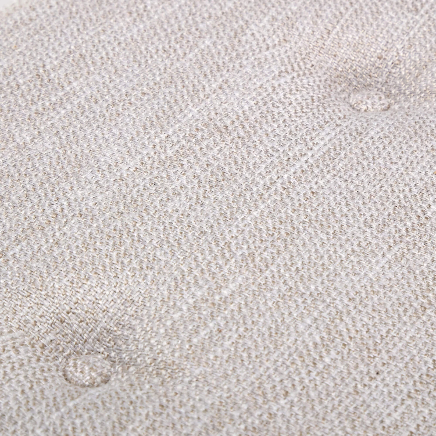 Ariana Natural Boucle Fabric Medium Bench Stool 4 Ariana Natural Boucle Fabric Medium Bench Stool - Image 4