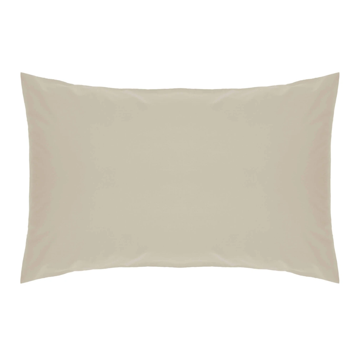 Belledorm 200 Thread Count Mushroom Standard Pillowcase 1 Belledorm 200 Thread Count Mushroom Standard Pillowcase