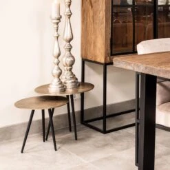 Venetian Metal Nest Of 3 Tables -Housing Units Furniture Store 213b5f0e69cc666c63bd656eca75f2a8