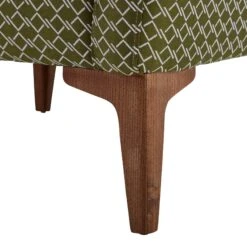 Harrison Olive Green Geometric Patterned Fabric Accent Chair 9 Harrison Olive Green Geometric Patterned Fabric Accent Chair -Housing Units Furniture Store 2232c2381fa79b4e18f1fedf080f485c