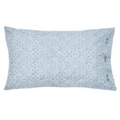 Bedeck Of Belfast Aldin Celadon Pillowcase Pair