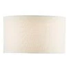 Laura Ashley Calm White Linen Drum 35cm Lamp Shade