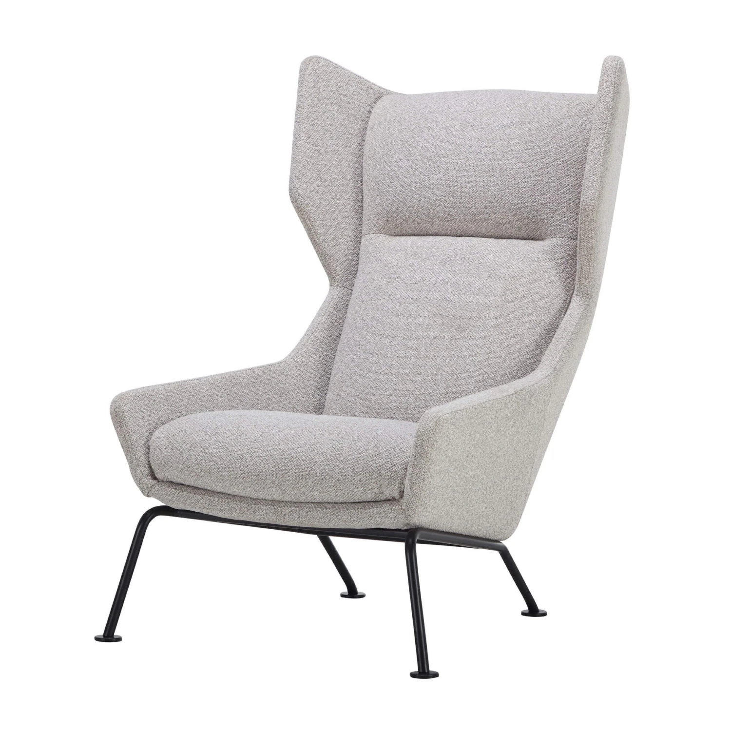 Tuffello Light Grey Fabric Accent Chair 2 Tuffello Light Grey Fabric Accent Chair - Image 2