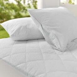 The Fine Bedding Company Smart Temperature Pillow Protector Pair 13 The Fine Bedding Company Smart Temperature Pillow Protector Pair -Housing Units Furniture Store 23c3e72f082d2346d418ef287ff43121