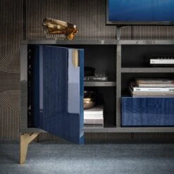 Celeste High Gloss Cobalt Blue TV Unit -Housing Units Furniture Store 23c4f43bbd6cc02fa3c4636bb38cd453