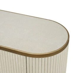 Serenity White Reeded 4 Door Sideboard -Housing Units Furniture Store 244117f56e4a26d642a47c3d45a57419