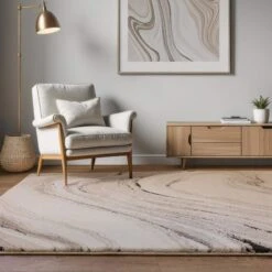 Mirage Quartz Beige 200cm X 290cm Rug