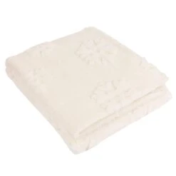 Riva Paoletti Snowflakes Faux Fur White Throw -Housing Units Furniture Store 247525f58d28698ee3336d9059d233f5