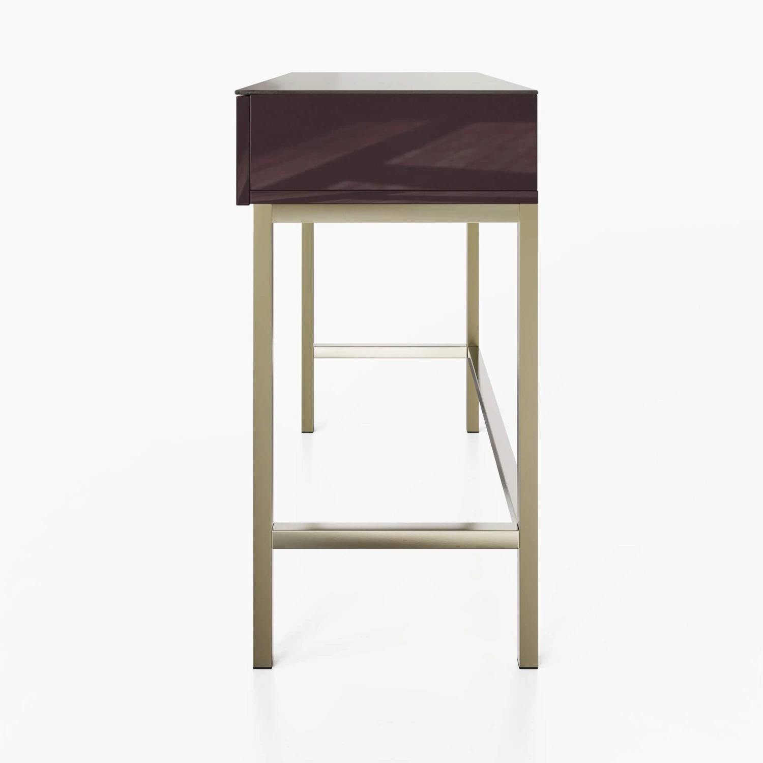 Frank Olsen Lyra Plum Black Console Table 5 Frank Olsen Lyra Plum Black Console Table - Image 5