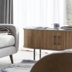 Ariana TV Unit Top In Concrete Effect