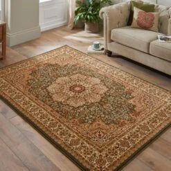 Grand Heritage Green 160cm X 230cm Rug
