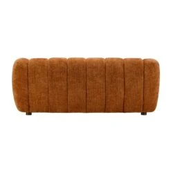 Claudia Rust Orange Fabric Loveseat -Housing Units Furniture Store 26ceacec17f8e3fb8e0cc036f55eab01