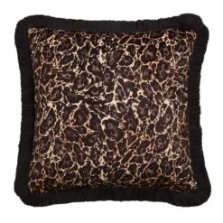 Laurence Llewelyn-Bowen Josephine Black & Gold Square Cushion -Housing Units Furniture Store 27c0481c3c4ed9b236527782b290e963