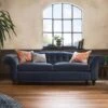 John Sankey Bloomsbury Carrington Midnight Fabric Grand Sofa