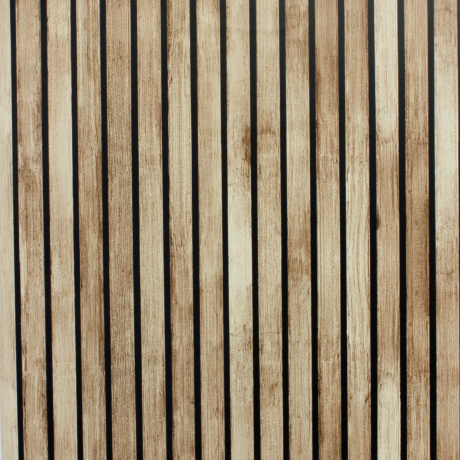 Wood Slats Natural Wallpaper 2 Wood Slats Natural Wallpaper - Image 2