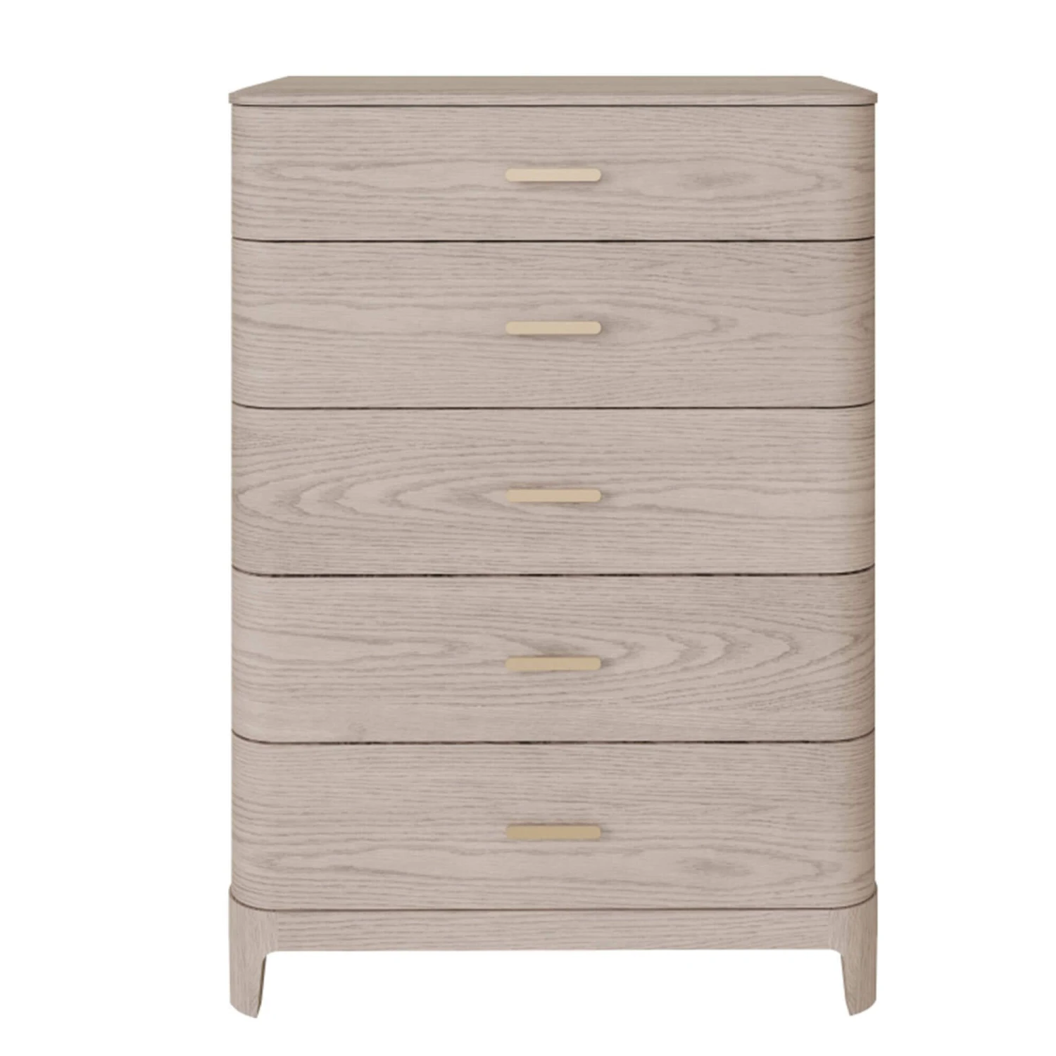 Romeo Parisian Cream Tall 5 Drawer Chest 3 Romeo Parisian Cream Tall 5 Drawer Chest - Image 3