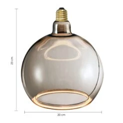 Aura Smoked Glass LED 20cm Sphere Bulb 11 Aura Smoked Glass LED 20cm Sphere Bulb -Housing Units Furniture Store 28e1d13b23b25eaf49bdbfc5f6a2421d 1