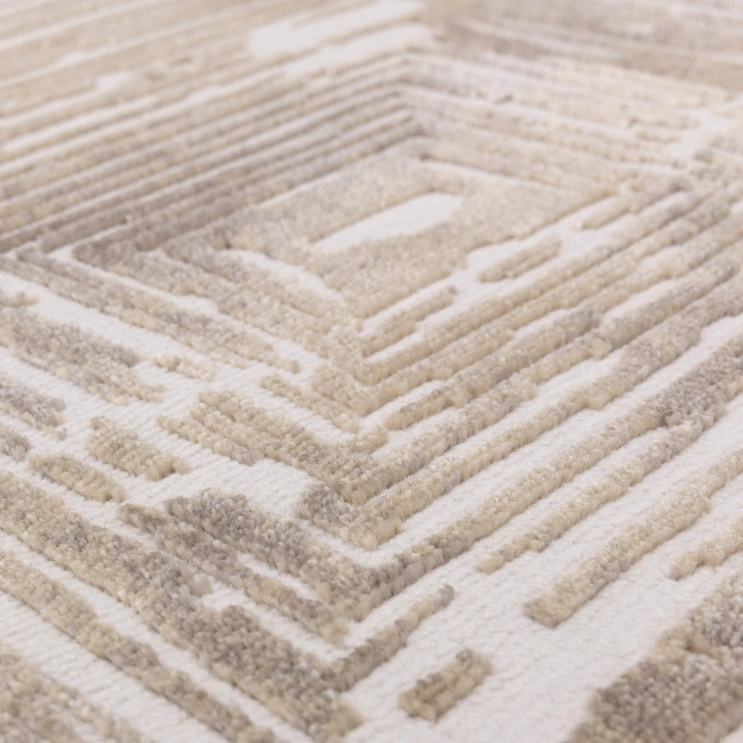 Kuza Portrait Beige 160cm X 230cm Rug 4 Kuza Portrait Beige 160cm X 230cm Rug - Image 4