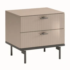 Caren High Gloss Pearl Line Bedroom Collection -Housing Units Furniture Store 2920b256711051142f48cda104a6a7f8