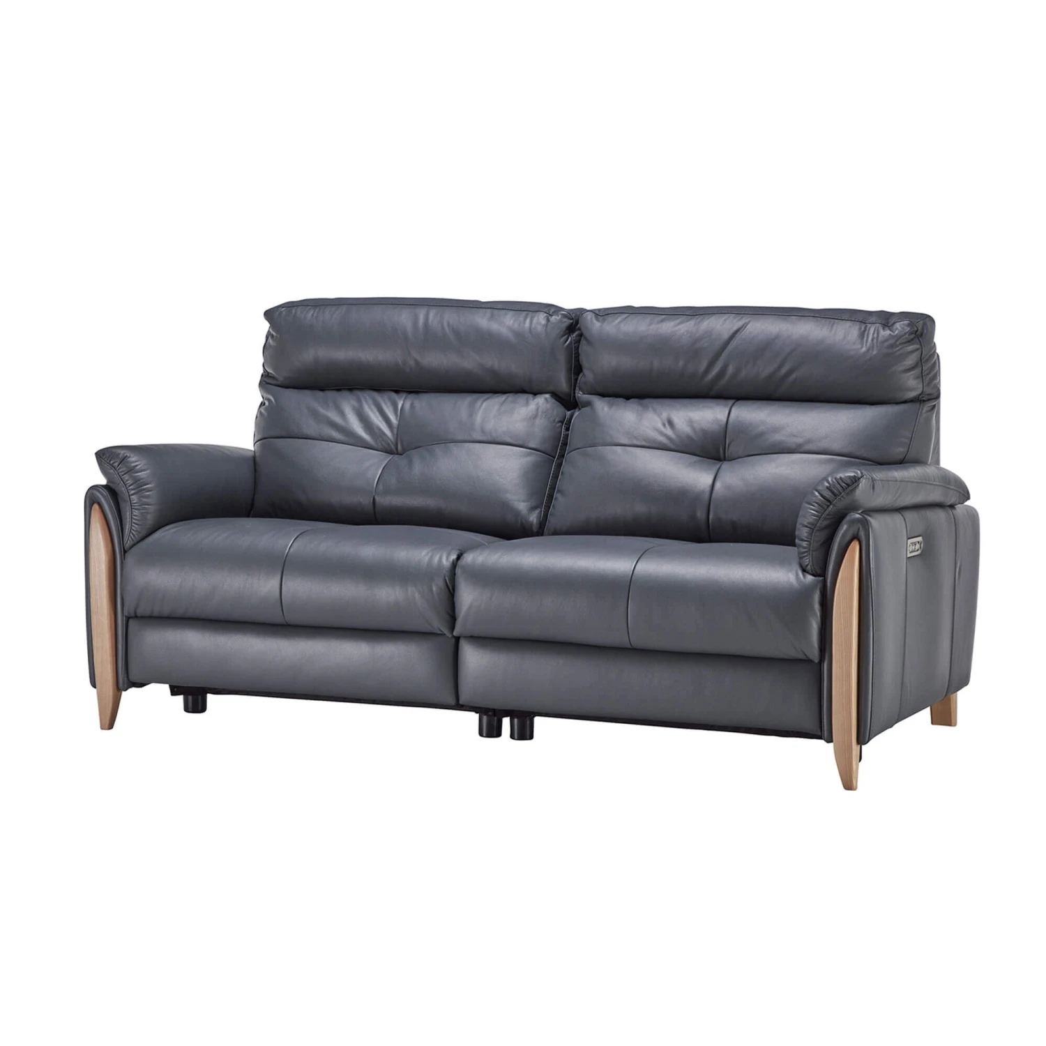 Ercol Mondello Slate Grey Large Recliner Sofa 2 Ercol Mondello Slate Grey Large Recliner Sofa - Image 2