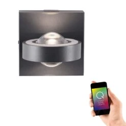 Oeil Anthracite RGB Smart Home Wall Light -Housing Units Furniture Store 2aa06be0382e069cf50e263e15acec54 1