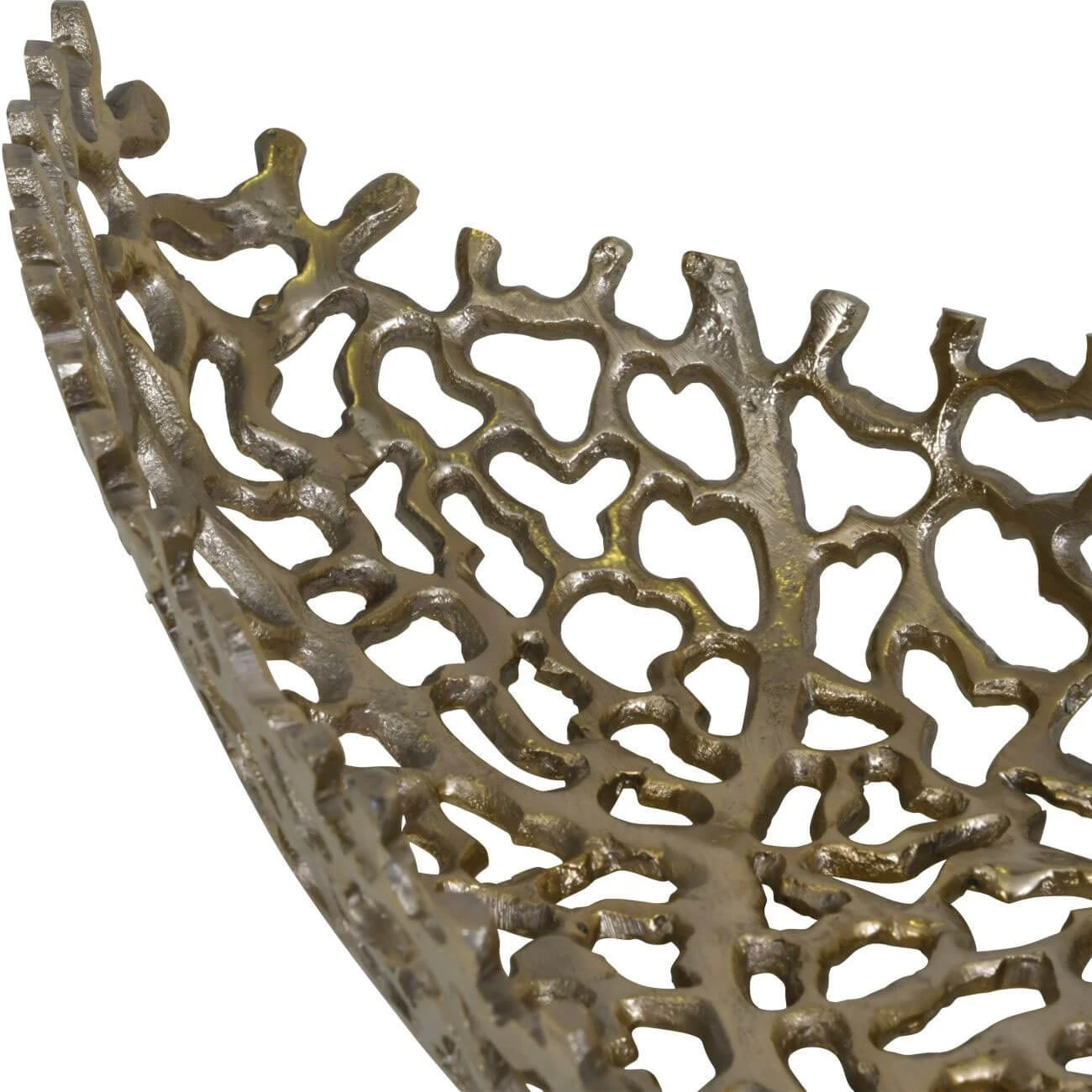 Aussie Gold Coral Ellipse Bowl 4 Aussie Gold Coral Ellipse Bowl - Image 4