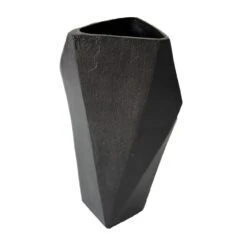 Faceted Charcoal Black Vase 6 Faceted Charcoal Black Vase -Housing Units Furniture Store 2c1e34f57b0f3fc1604561f0e67e67b6
