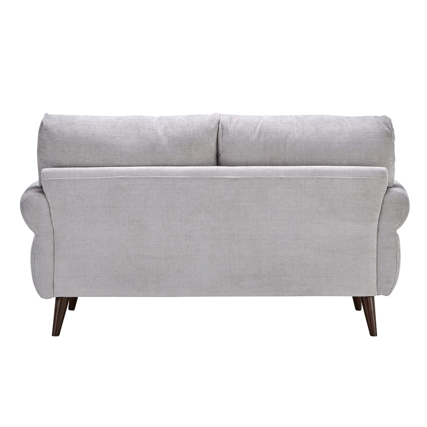 Corniche Grey Fabric 2 Seater Sofa 4 Corniche Grey Fabric 2 Seater Sofa - Image 4