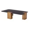 Edessa Black And Brass Coffee Table
