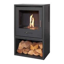 OKO S3 Bioethanol Stove With Log Store -Housing Units Furniture Store 2cb3586c7dc025fa1695243b0ff799d4