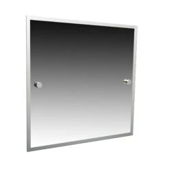 Miller Atlanta Chrome Plated Bathroom Mirror