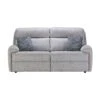 G Plan Hardy Grey Fabric Heated 3 Seater Fixed Sofa