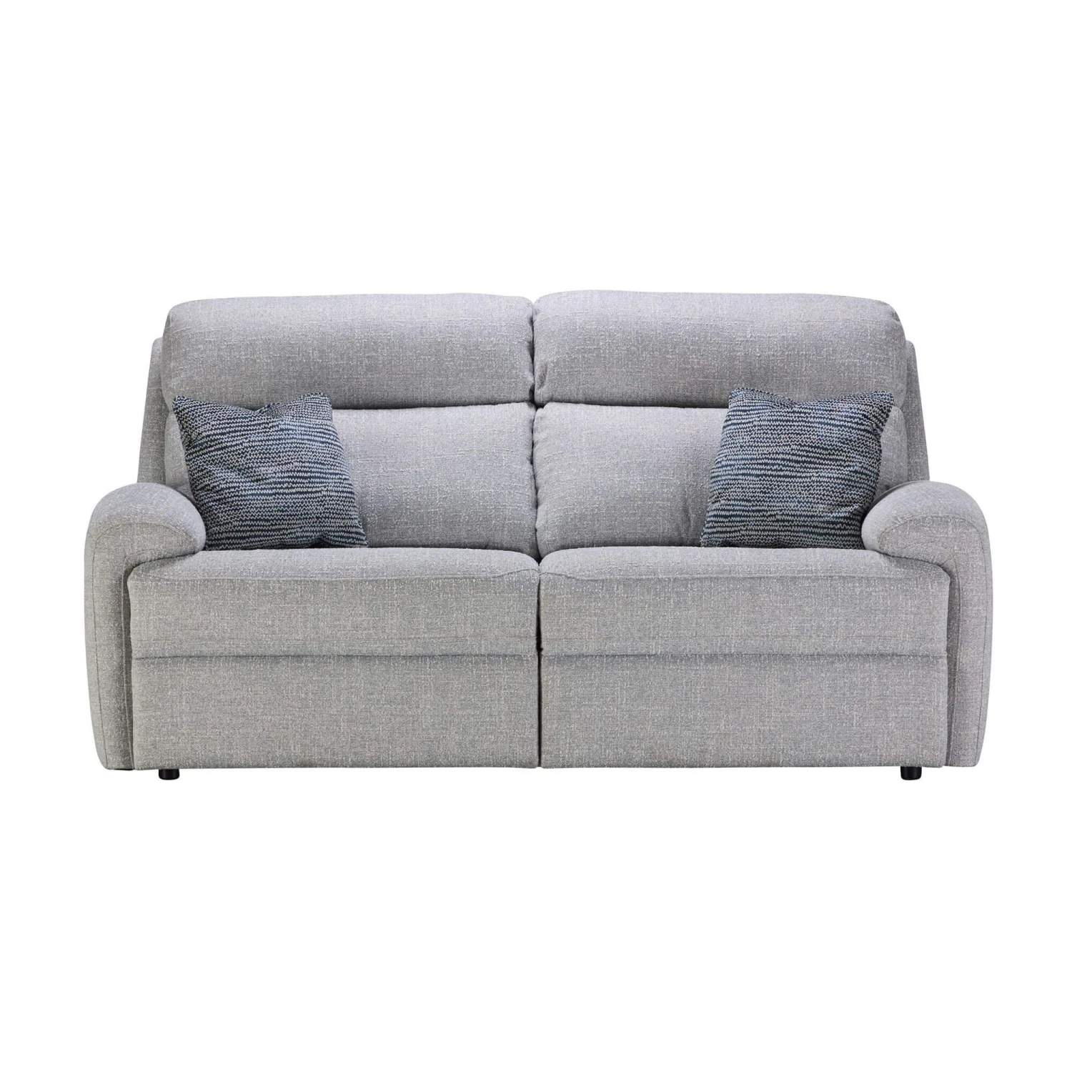 G Plan Hardy Grey Fabric Heated 3 Seater Fixed Sofa 1 G Plan Hardy Grey Fabric Heated 3 Seater Fixed Sofa