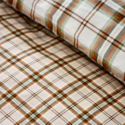 Catherine Lansfield Kelso Check Burnt Orange Single Duvet Set -Housing Units Furniture Store 2e3b7963e389045707e85038f865e6ab 1