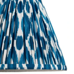 Ikat Marine Blue 25cm Light Shade -Housing Units Furniture Store 2f4a4da96fae71c306ec683d4a9b9fa9