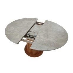 Ariana Round Concrete Effect Top Dining Table -Housing Units Furniture Store 2f4fc726aeb5a7de5074c699d4e9cbdc