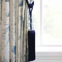 Laura Ashley Selby Midnight Tassel Tieback