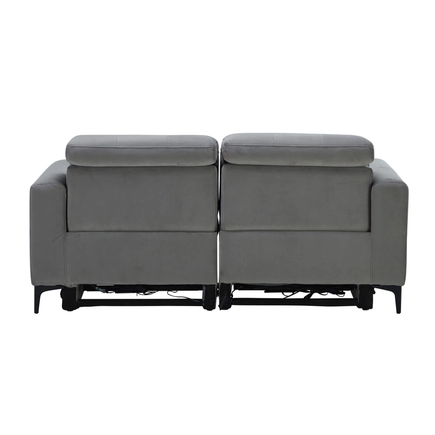 Frascati Misty Grey Fabric Power Recliner Loveseat 5 Frascati Misty Grey Fabric Power Recliner Loveseat - Image 5