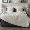 Belledorm Alaska Snow Faux Fur Throw