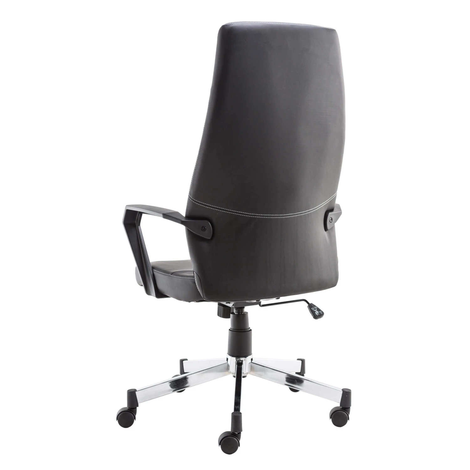Bala Black Faux Leather High-Back Office Chair 4 Bala Black Faux Leather High-Back Office Chair - Image 4