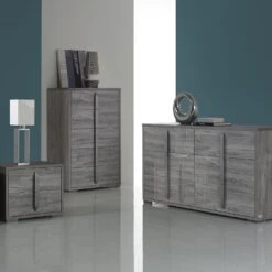 Eliana High Gloss 6 Drawer Chest -Housing Units Furniture Store 33847656ed77e4592c96c3e27634a302