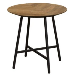 Catania Reclaimed Wood Lamp Table