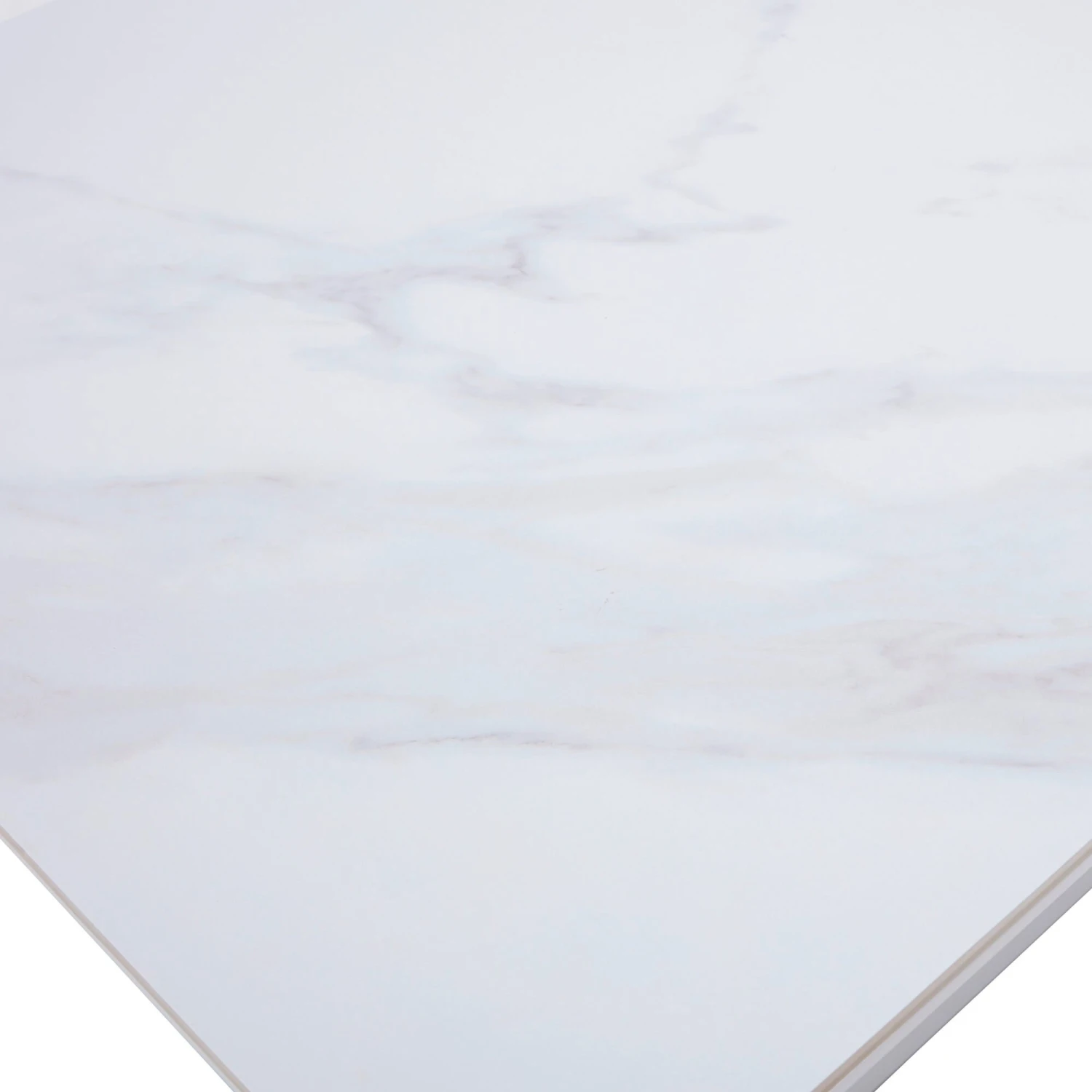 Serena 135cm White Ceramic Dining Table 5 Serena 135cm White Ceramic Dining Table - Image 5