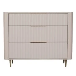 Lisette Ivory 3 Drawer Chest -Housing Units Furniture Store 3536a3ea9e23344f06e0eeb3d4642eb2
